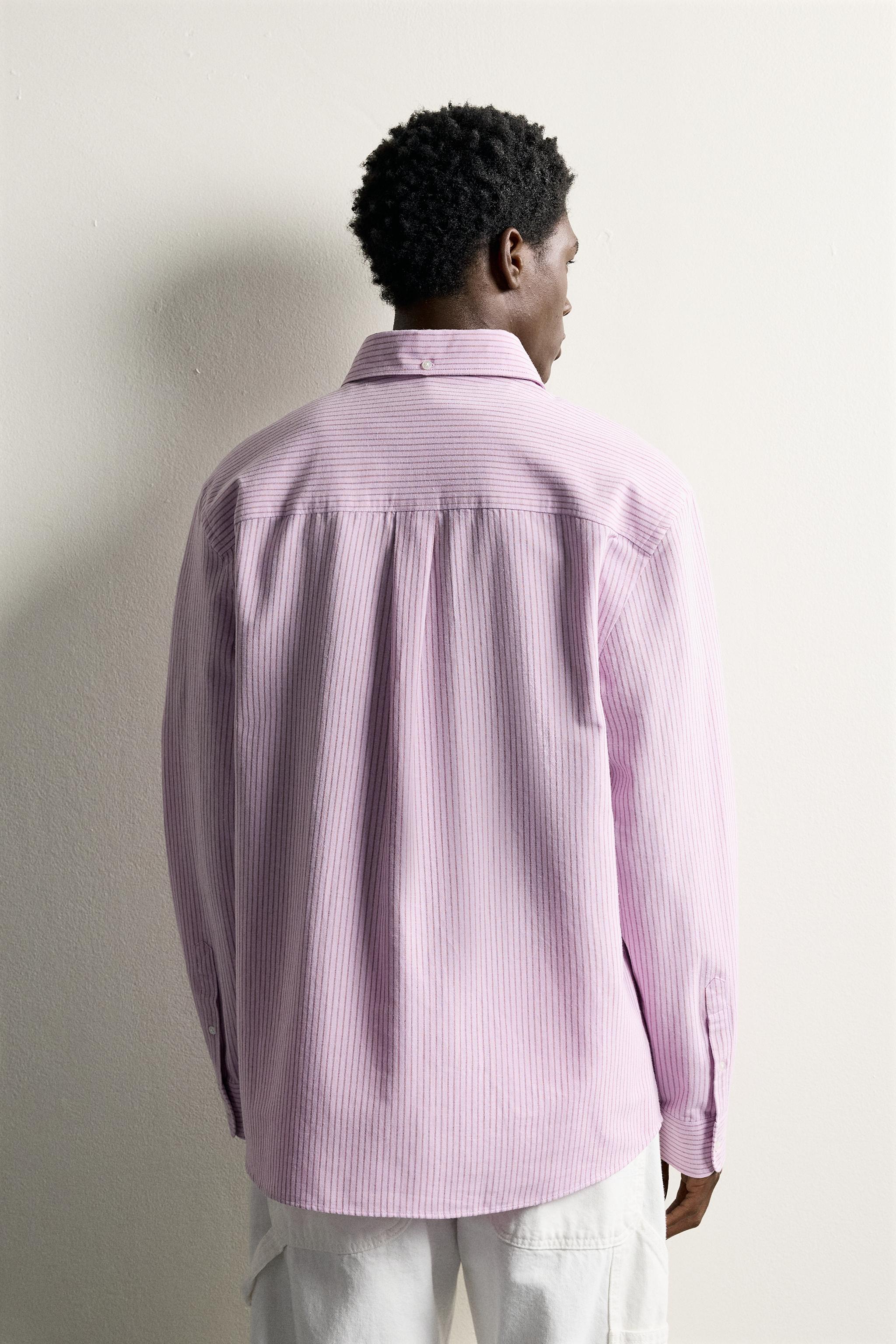 STRIPED REGULAR FIT SHIRT